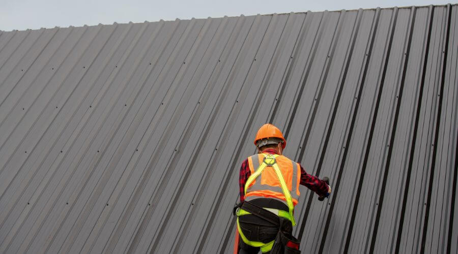Professional metal roof installation services in Hood, VA